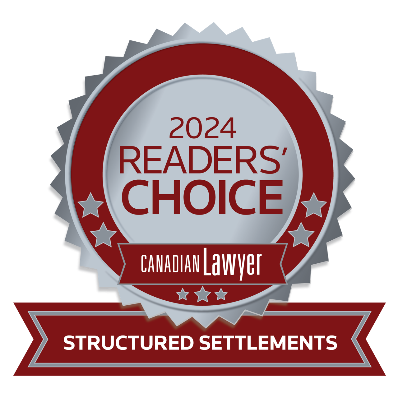 2020-2024 Readers' Choice Award - Canadian Lawyer