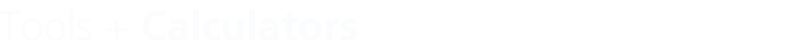 Tools & Calculators